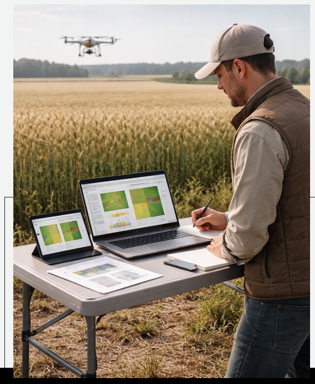 Система AI прогнозирования урожайности для точных агрономий в Чернушке
