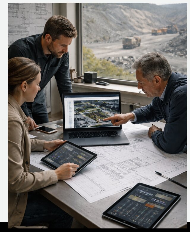 Разработка и внедрение систем для горнодобычи в Чернушке