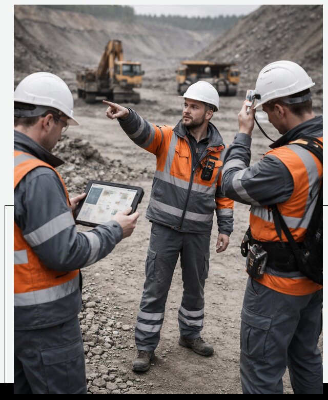 Система контроля персонала для горнодобывающей отрасли в Чернушке