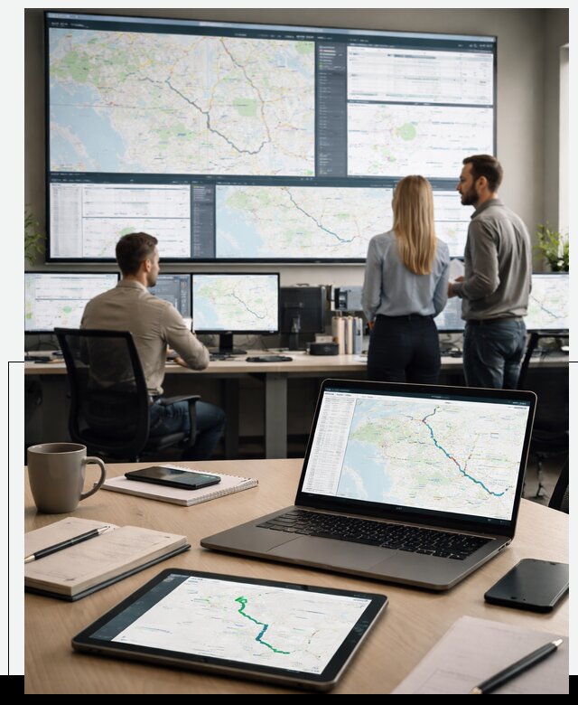 Трекинг грузов и Fleet Management, мониторинг автопарка в Чернушке