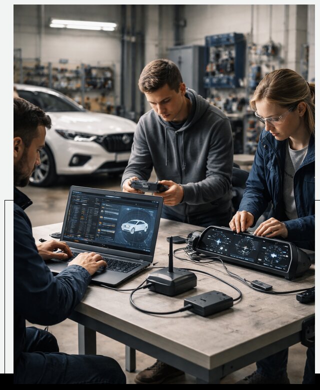 Разработка Connected Car и ПО для автопрома в Чернушке