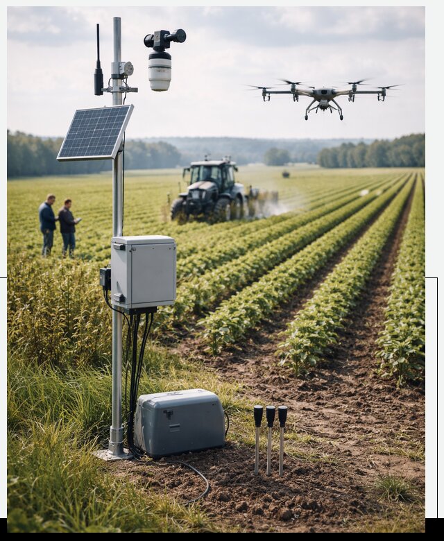 Разработка IoT мониторинга полей в Чернушке от 8633 р. | АвикейЧрш